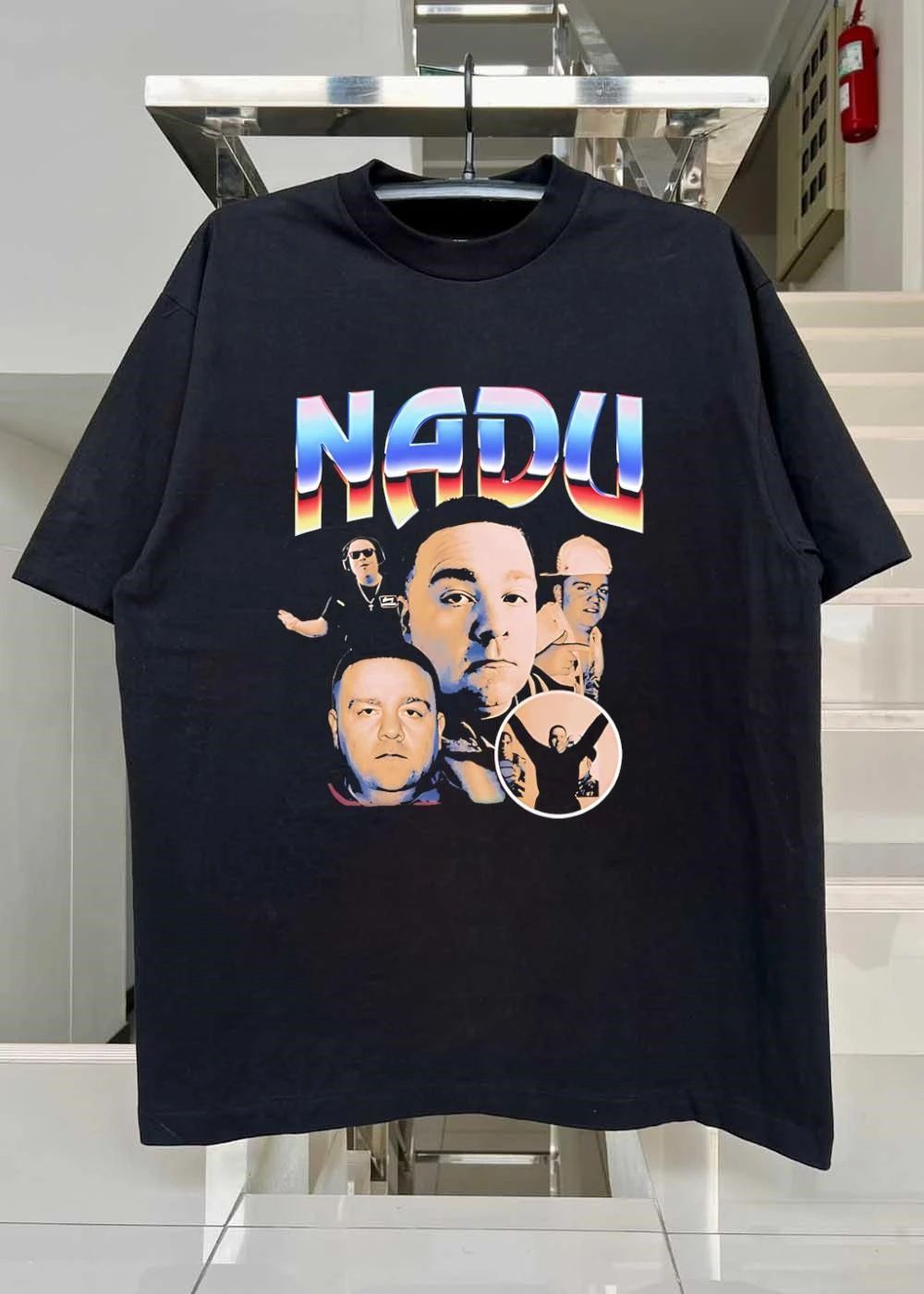 Nadu Tribute Collage Print Men’s Graphic shirt