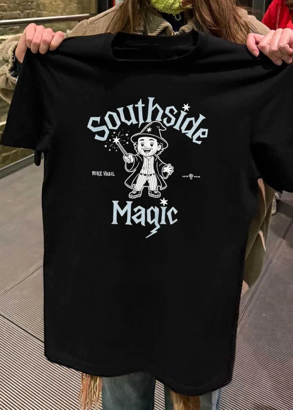 Southside Mike Vasil Wizard Magic Baseball Shirt