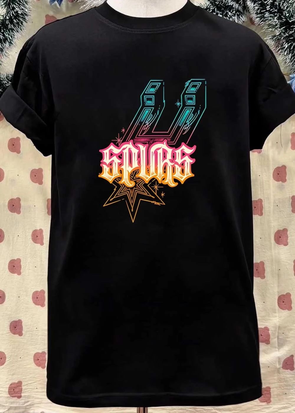 Spurs Fan Gear Spurs Lettering San Antonio Spurs T-Shirt