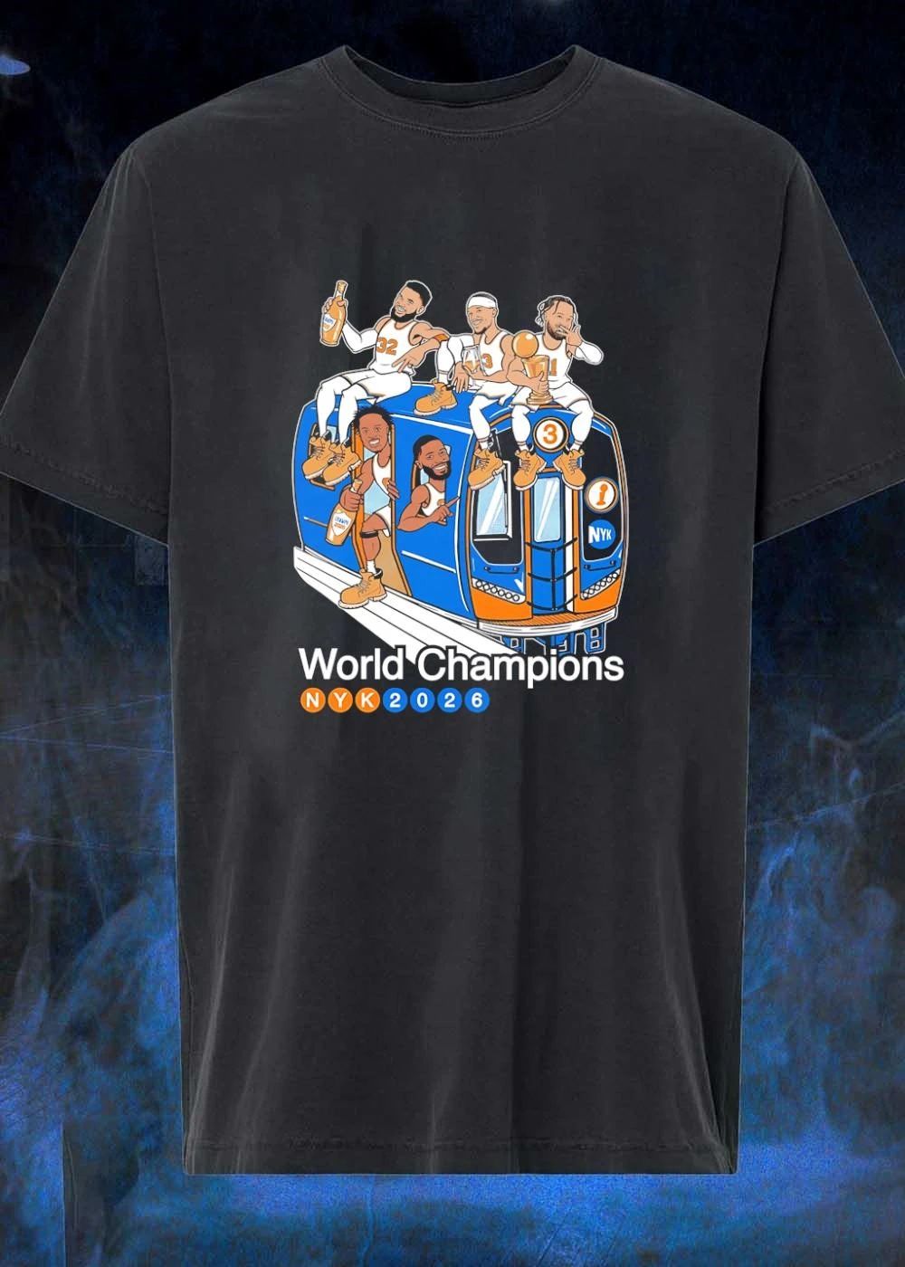 NYK World Champions 2026 Knicks T-Shirt