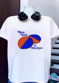 NY Knick Bakery Half and Half Cookie New York or Nowhere T-Shirt