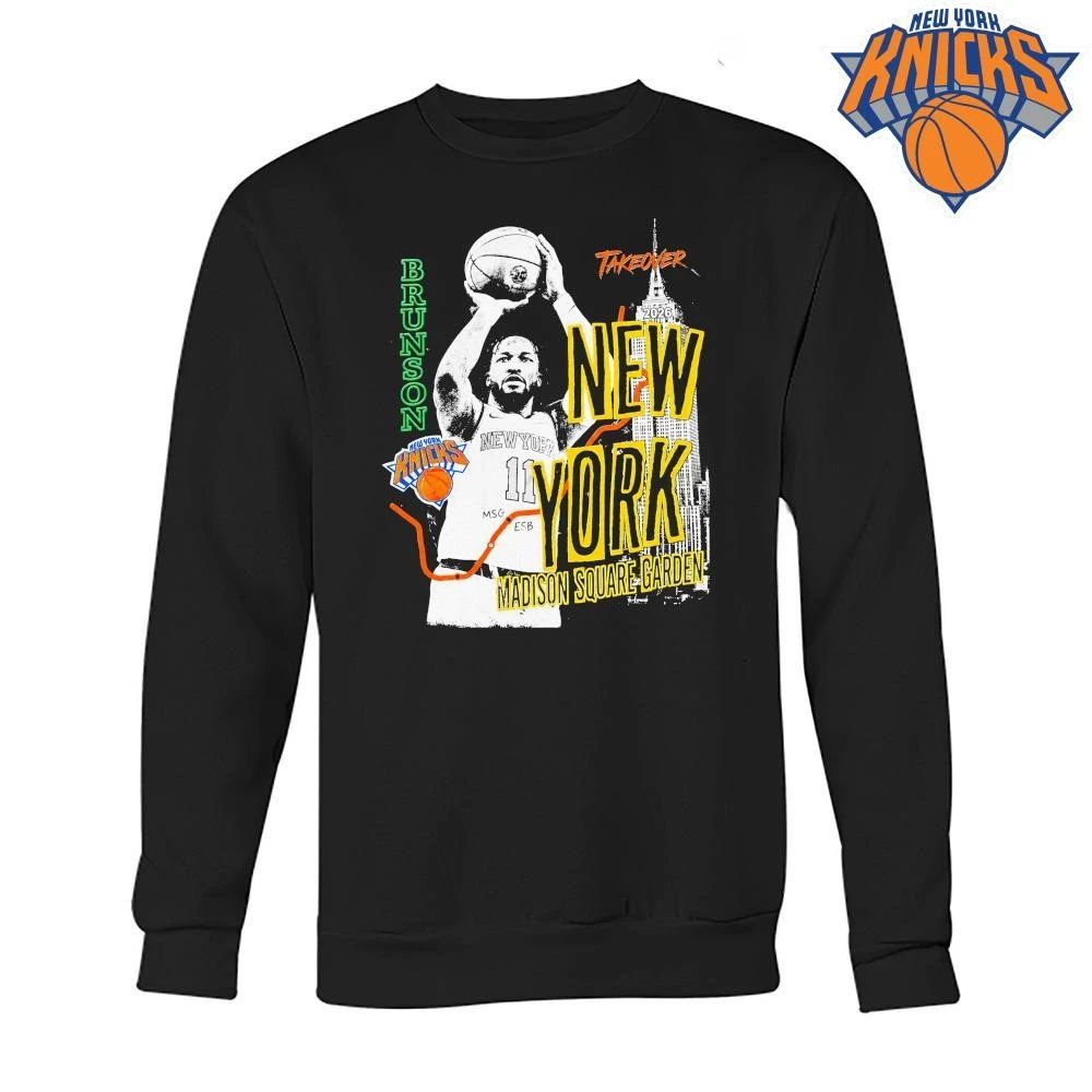 Jalen Brunson Brunson Burner Madison Square Garden New York NBA Finals 2026 Shirt