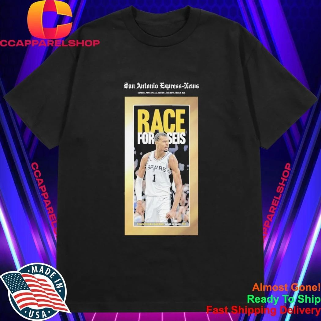 San Antonio Express News Race to Seis Shirt