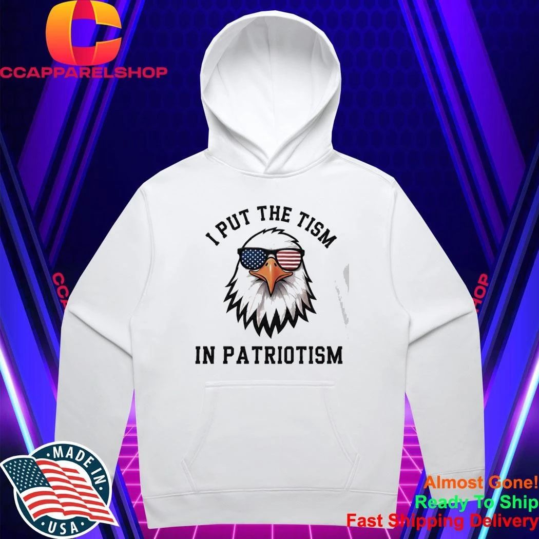 I Put The Tism In Patriotism Eagle 2026 Shirt
