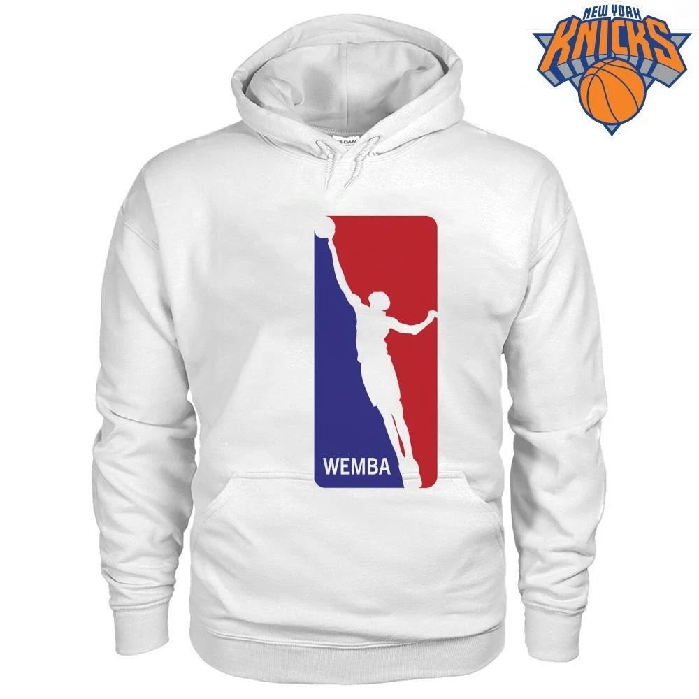 Victor Wembanyama Wemba NBA Logo Silhouette San Antonio Basketball T Shirt