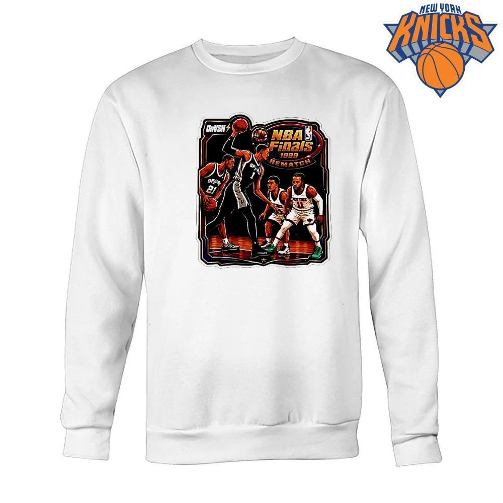 Tim Duncan And Victor Wembanyama San Antonio Spurs 1999 Nba Finals Rematch Shirt