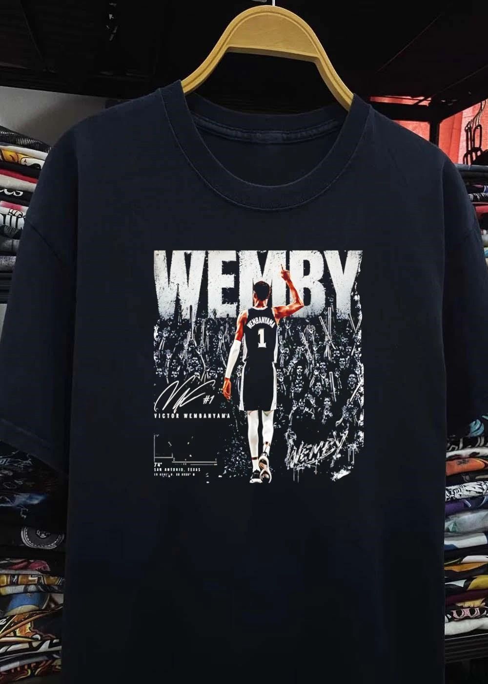 Victor Wembanyama San Antonio Spurs NBA WEMBY WEMBANYAMA 1 1 Victor Wembanyama 74 San Antonio shirt
