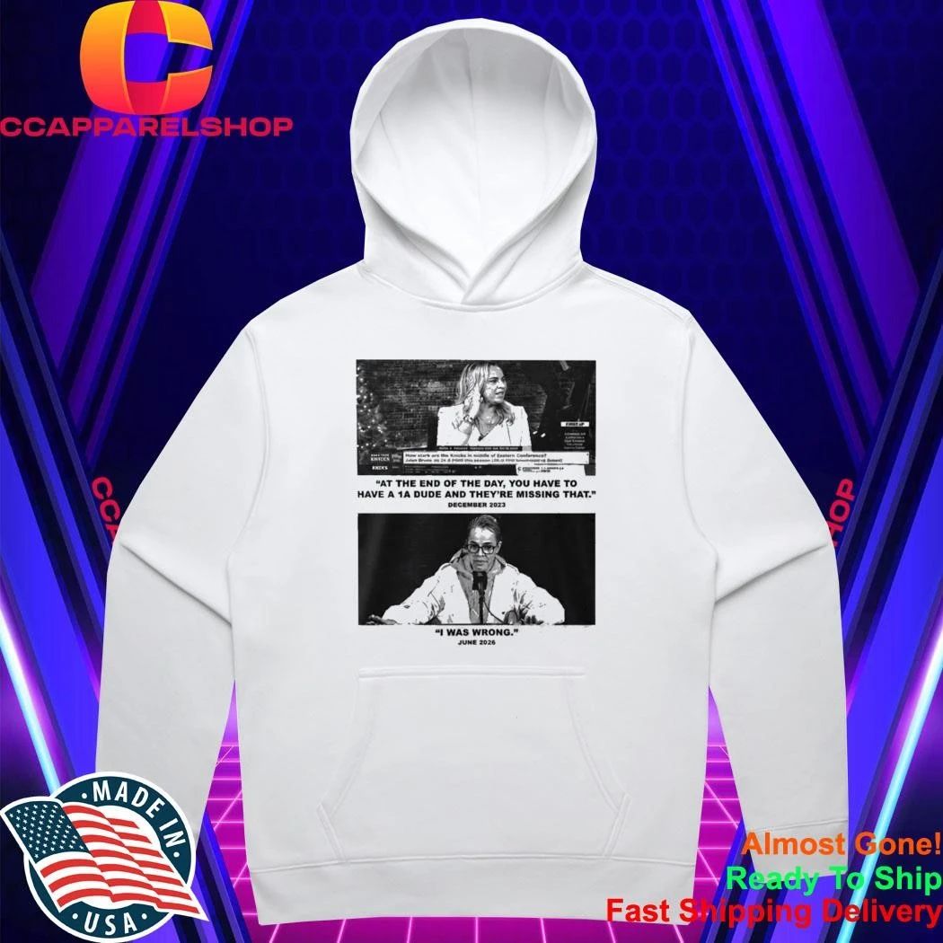 Becky Hammon I Was Wrong June 2026 Shirt