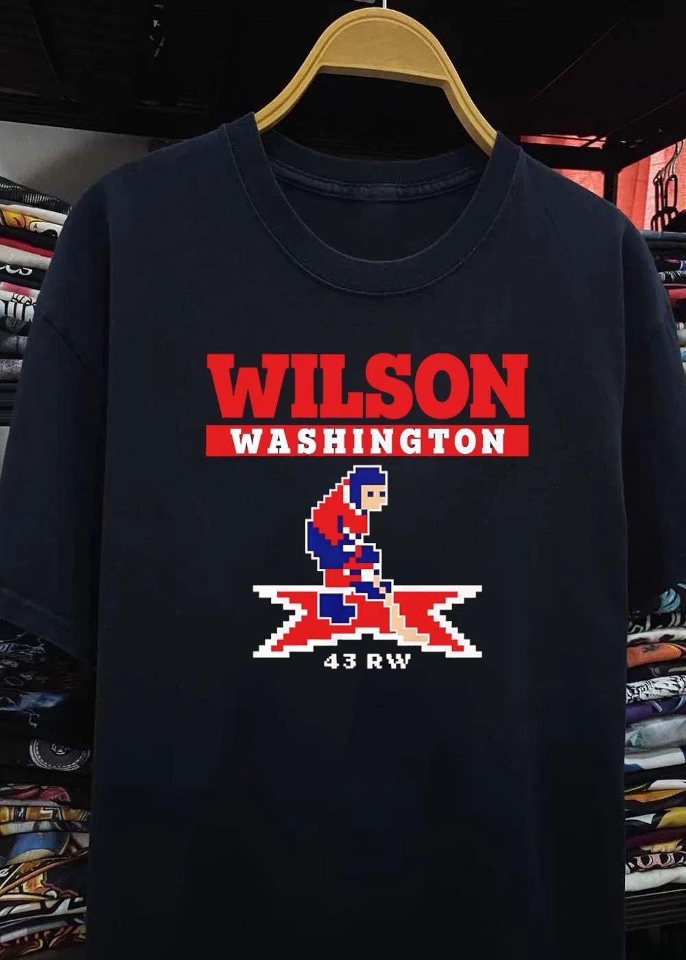 Wilson Washington Capitals 43 RW Hockey shirt