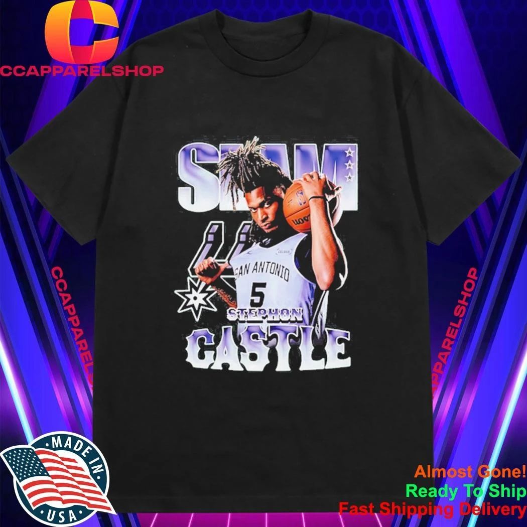 San Antonio Spurs Stephon Castle SLAM Remix Shirt