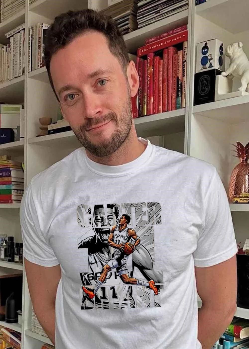 Keldon Johnson Kobe Bryant Vince Carter San Antonio Spurs NBA CARTER 11 SPURS 11 BRYANT shirt