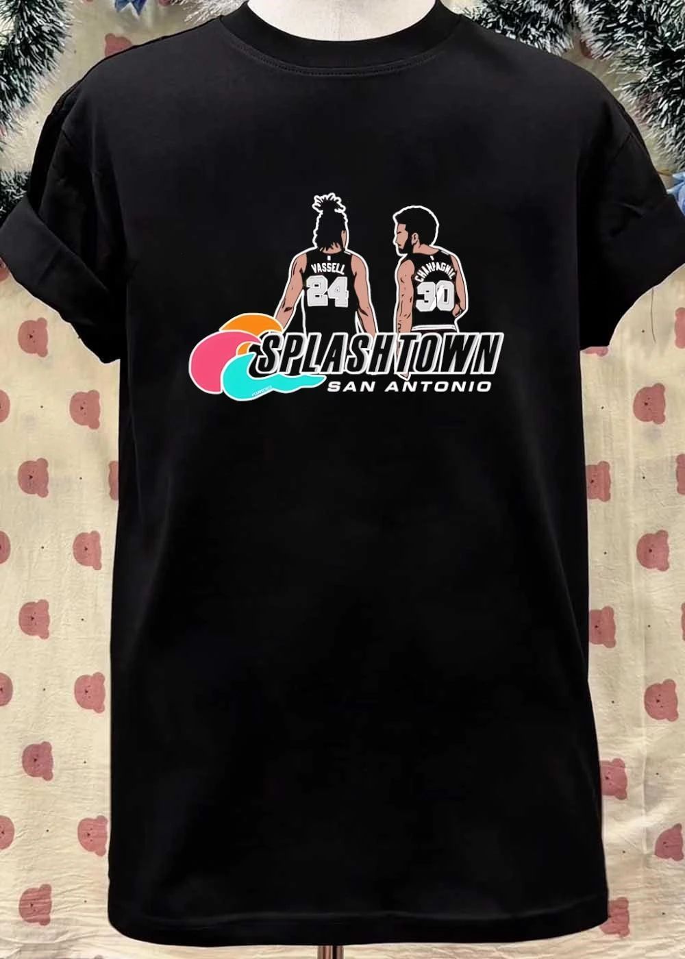 San Antonio Spurs Splashtown Devin Vassell Julian Champagnie T-Shirt