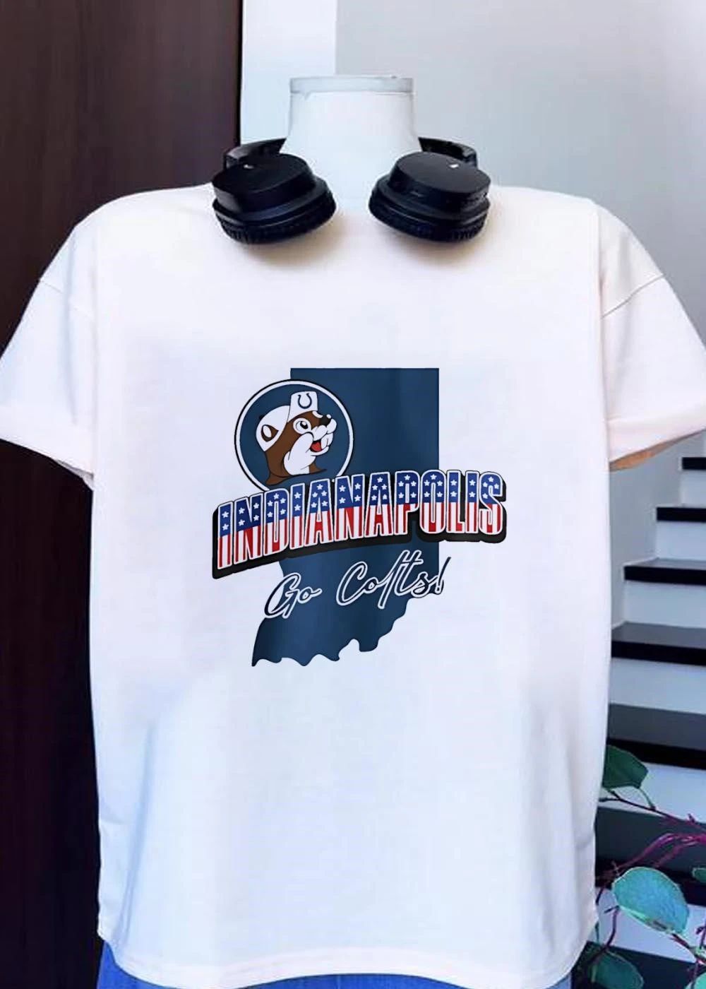 Indianapolis Colts x Buc-ee’s Patriotic map shirt
