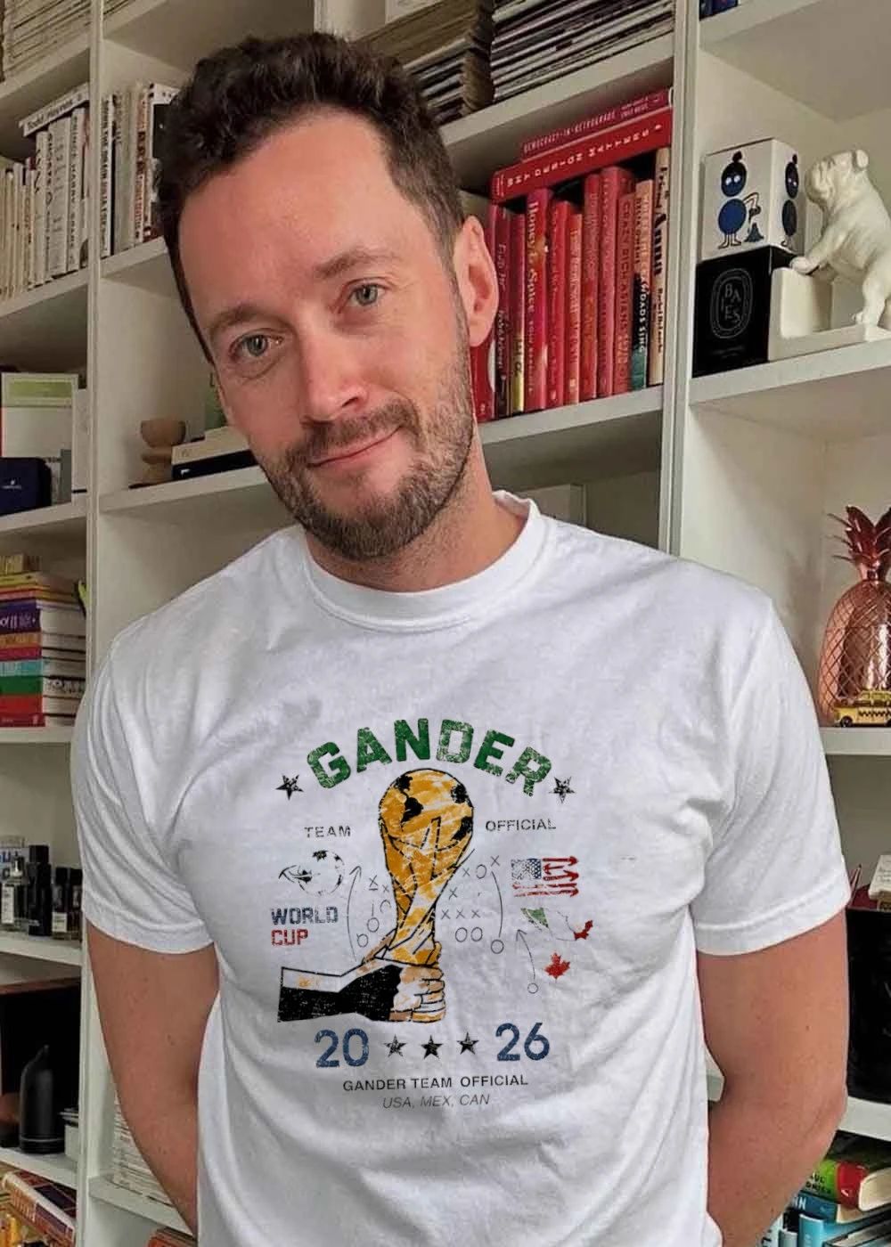 Gander Team Official World Cup 2026 USA Mexico Canada shirt