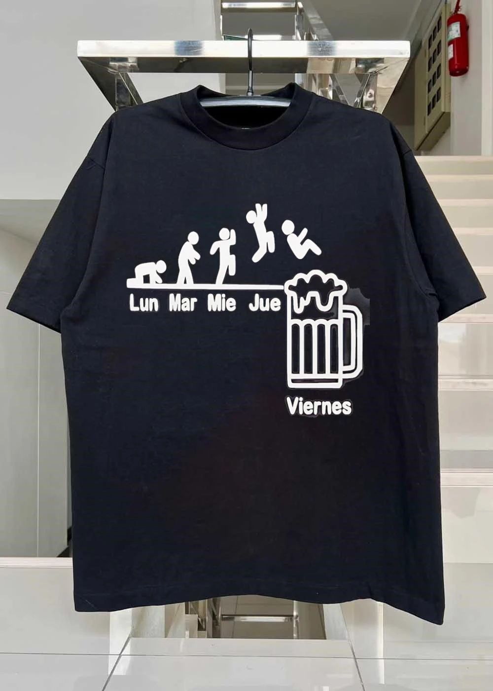Evolution of the Week to Friday Beer Drinker Funny T-Shirt