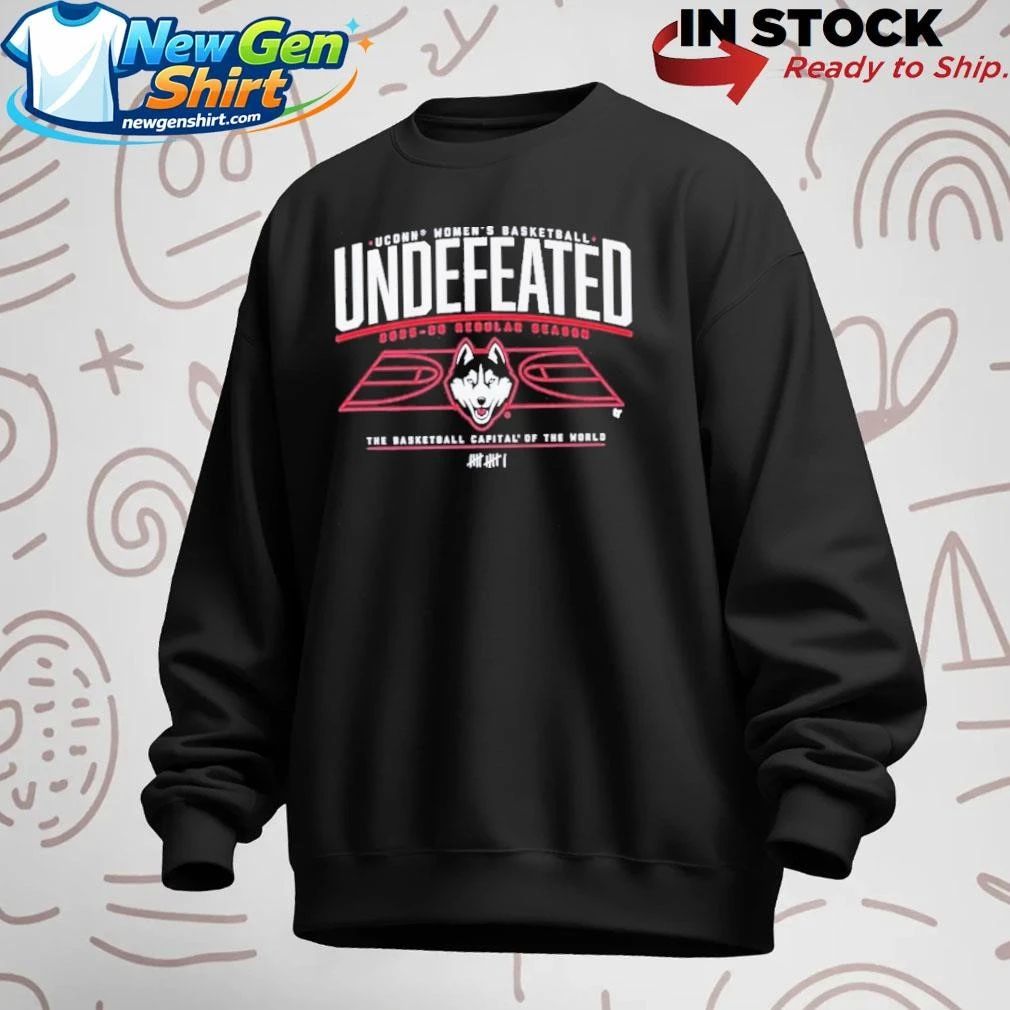 UConn Huskies WBB Undefeated Shirt