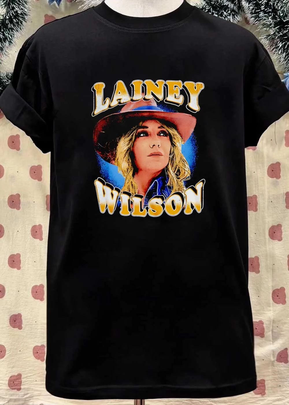 Lainey Wilson Portrait Country Music Fan T-Shirt