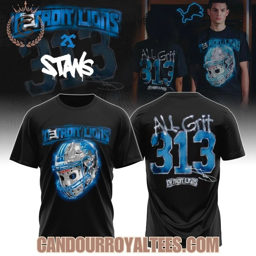 Eminem x Lions 313 Thanksgiving Shirt