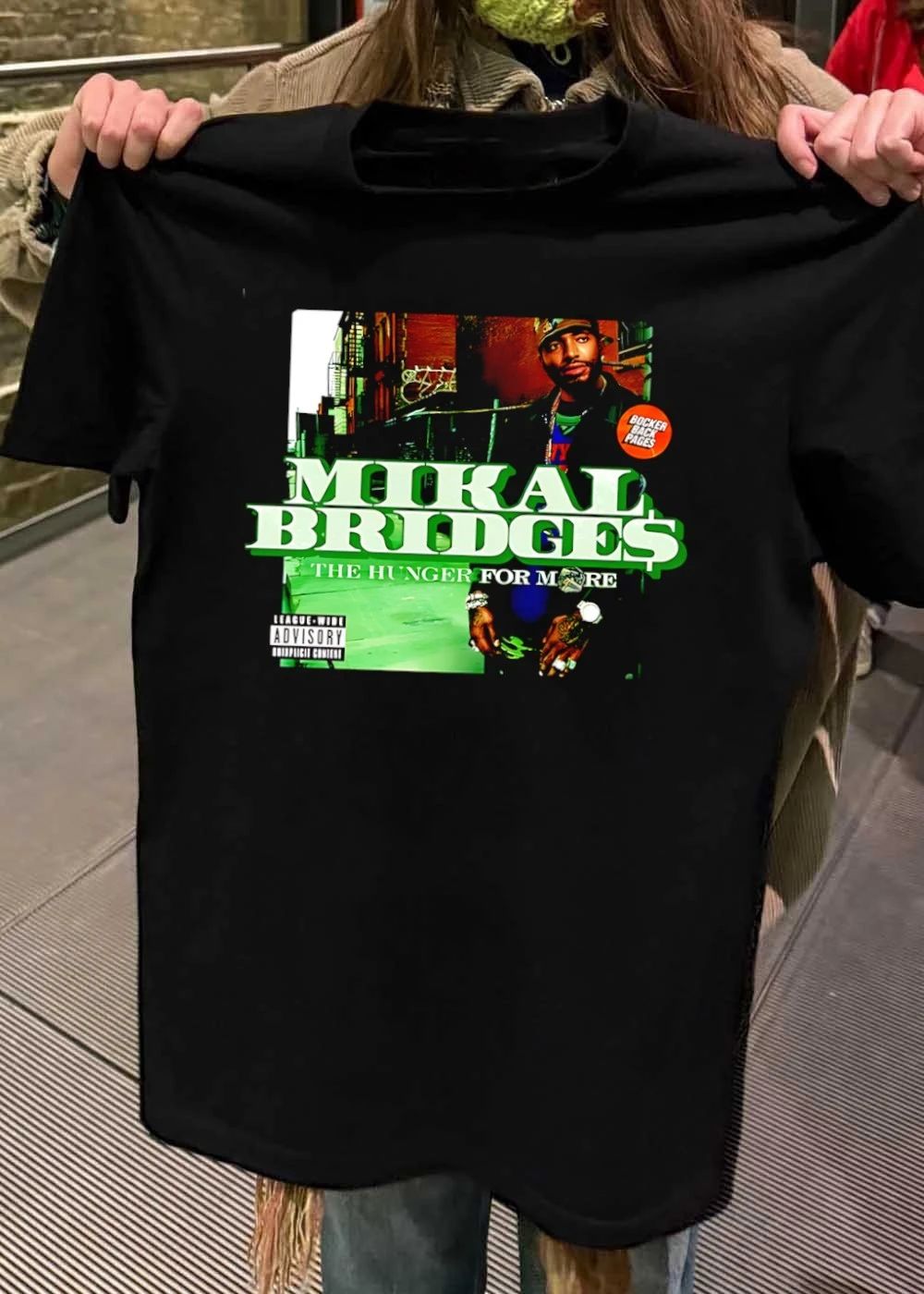 Mikal Bridges The Hunger for More League Wide Advisory Shirt