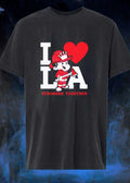 LA fires stronger together shirt