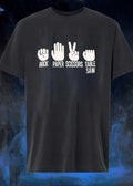 Rock paper scissors table saw shirt