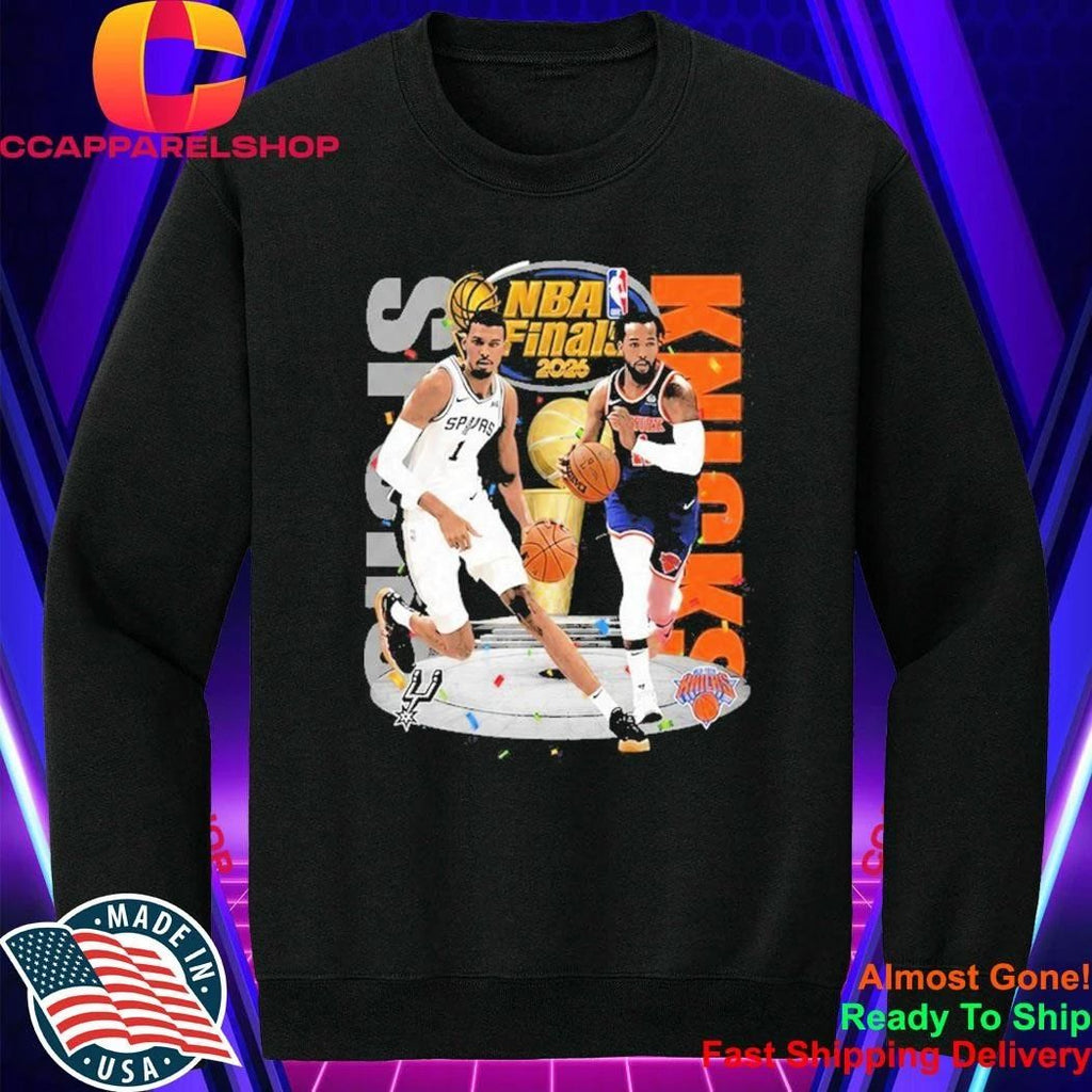Western Eastern Conference Champs NBA Finals 2026 Spurs vs Knicks Championship Shirt