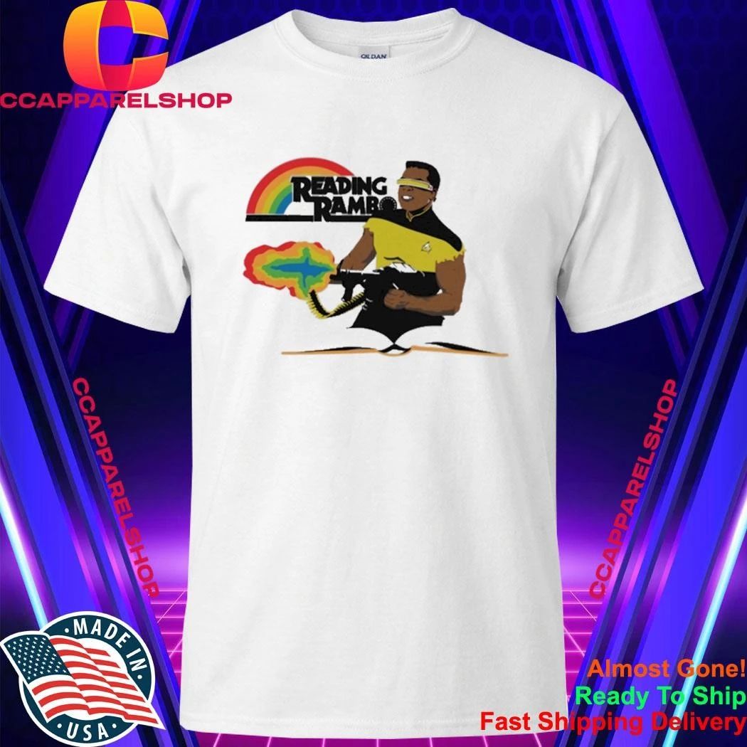 Reading Rambo Rainbow Shirt