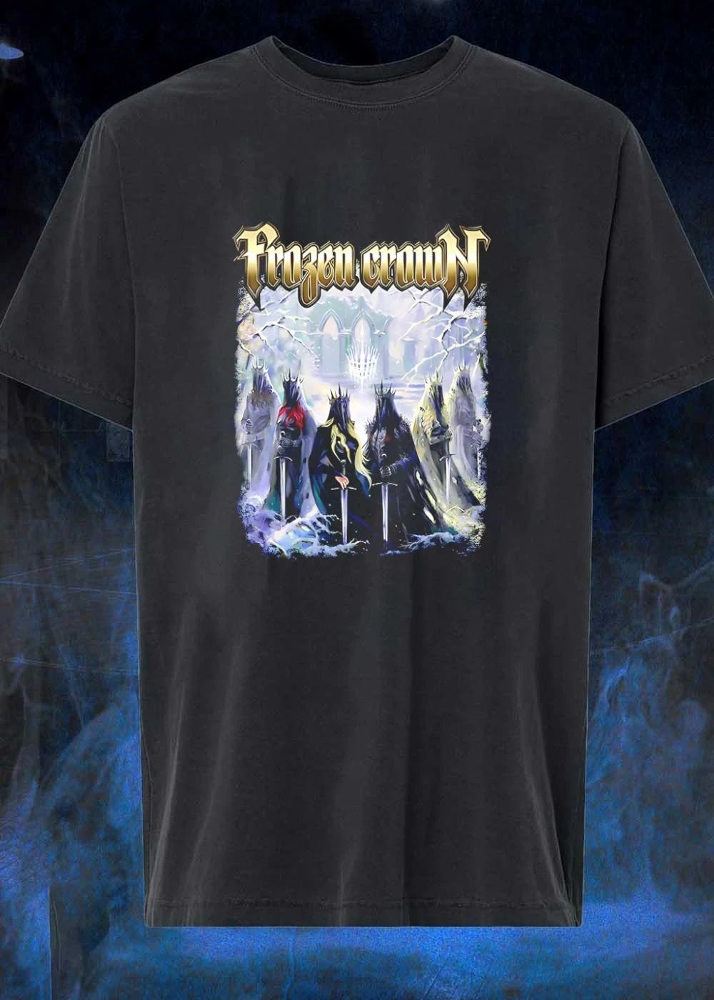 Frozen Crown Dark Fantasy Rulers Crown Shirt