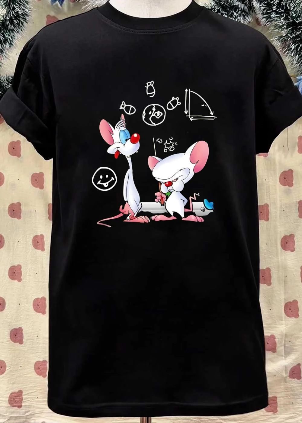 Pinky and the Brain Planning Global Destruction Graphic T-Shirt