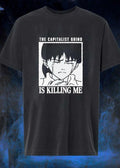 The Capitalist Grind Is Killing Me Shinji Ikari Crying Anime T-Shirt