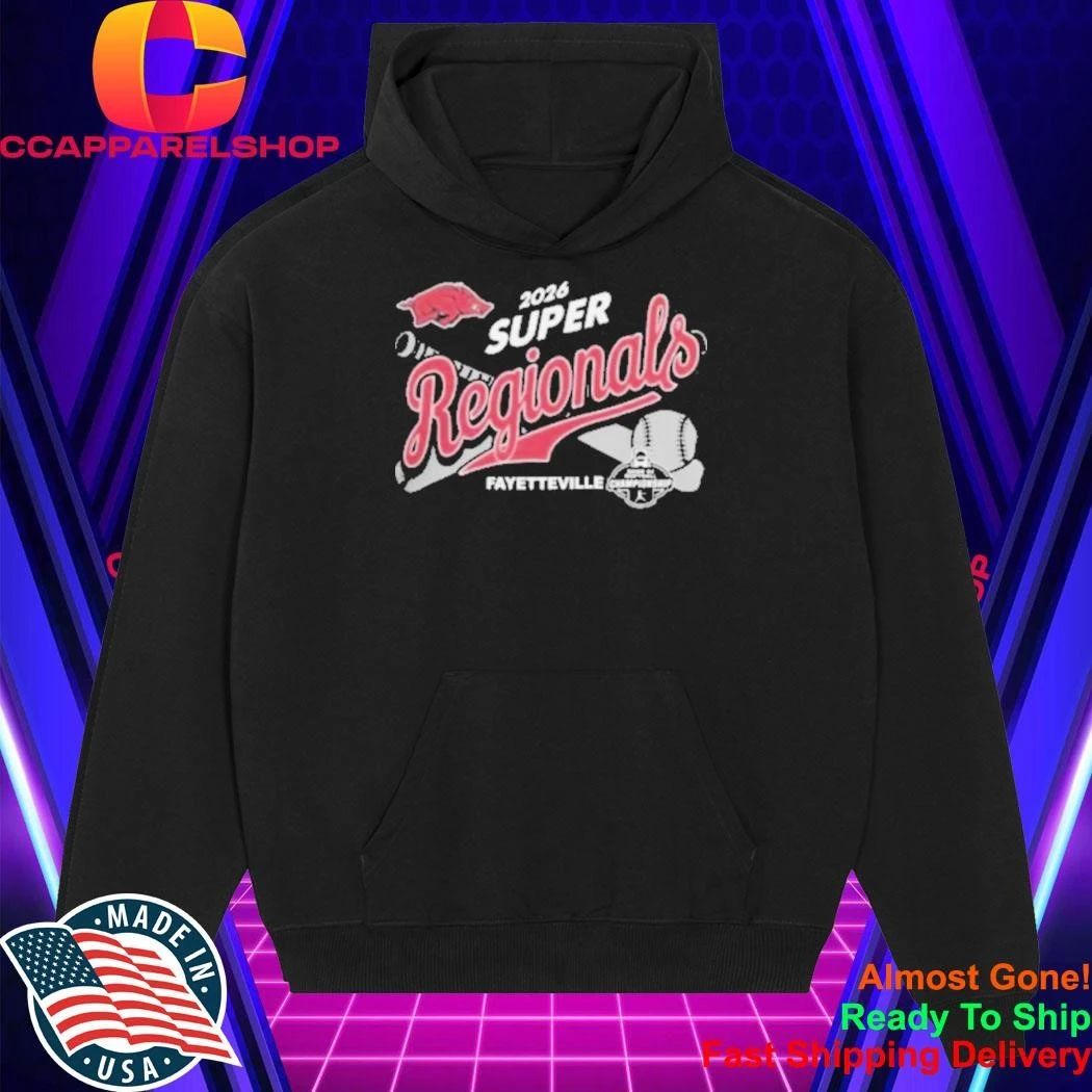 Arkansas Razorbacks 2026 Super Regionals Gainesville Softball FAYETTEVILLE Shirt
