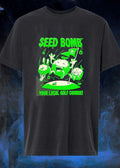 Seed Bomb Your Local Golf Course Playful Green Botanical T-Shirt