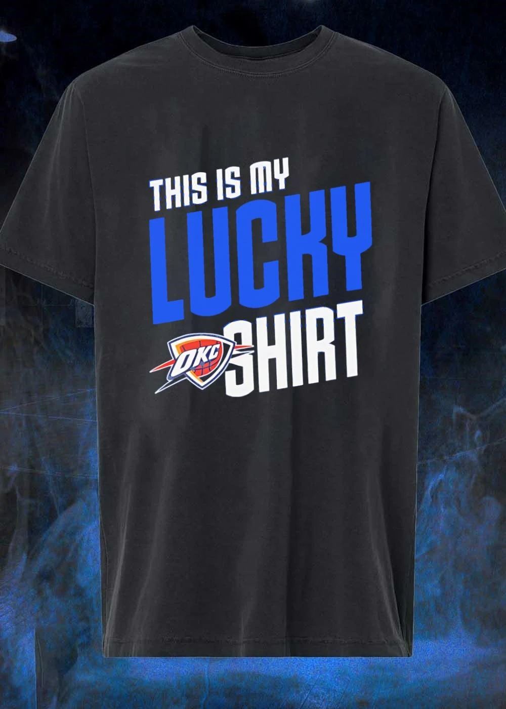 Lucky Fan Apparel This Is My Lucky OKC Thunder T-Shirt