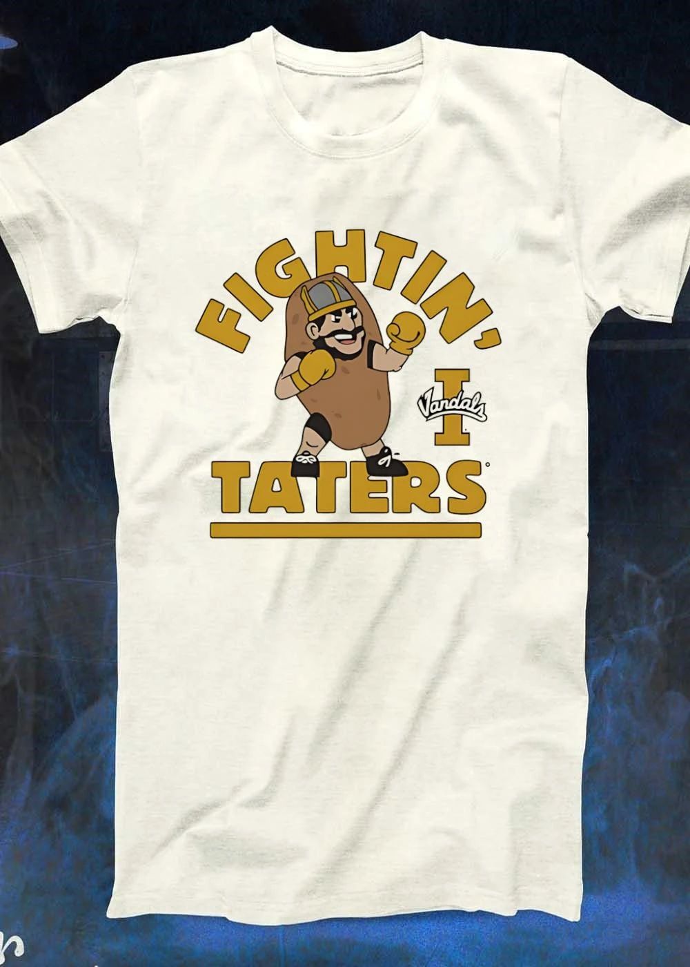 Vandals Apparel ‘ Fightin’ Taters Boxing Mascot Vandals T-Shirt