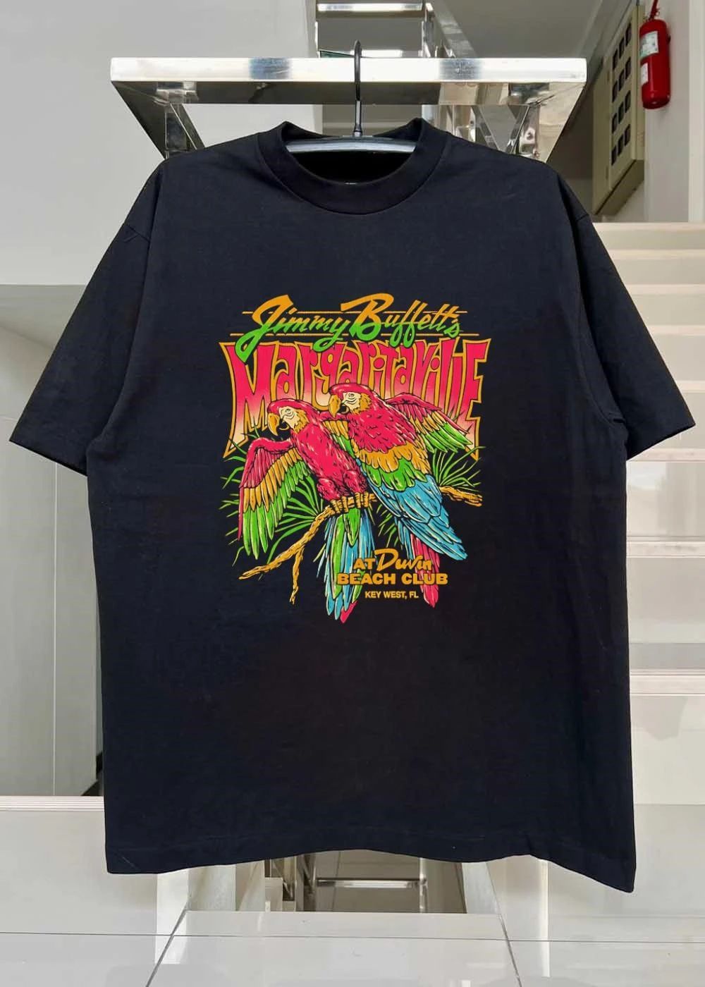 Jimmy Buffett’s Margaritaville Key West Parrots Shirt