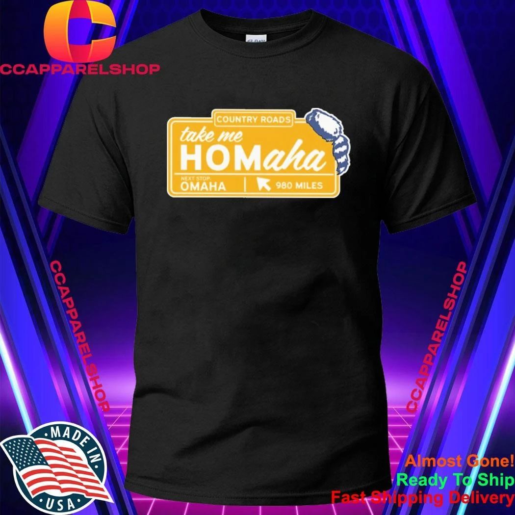Country Roads Take Me Homaha Pocket shirt
