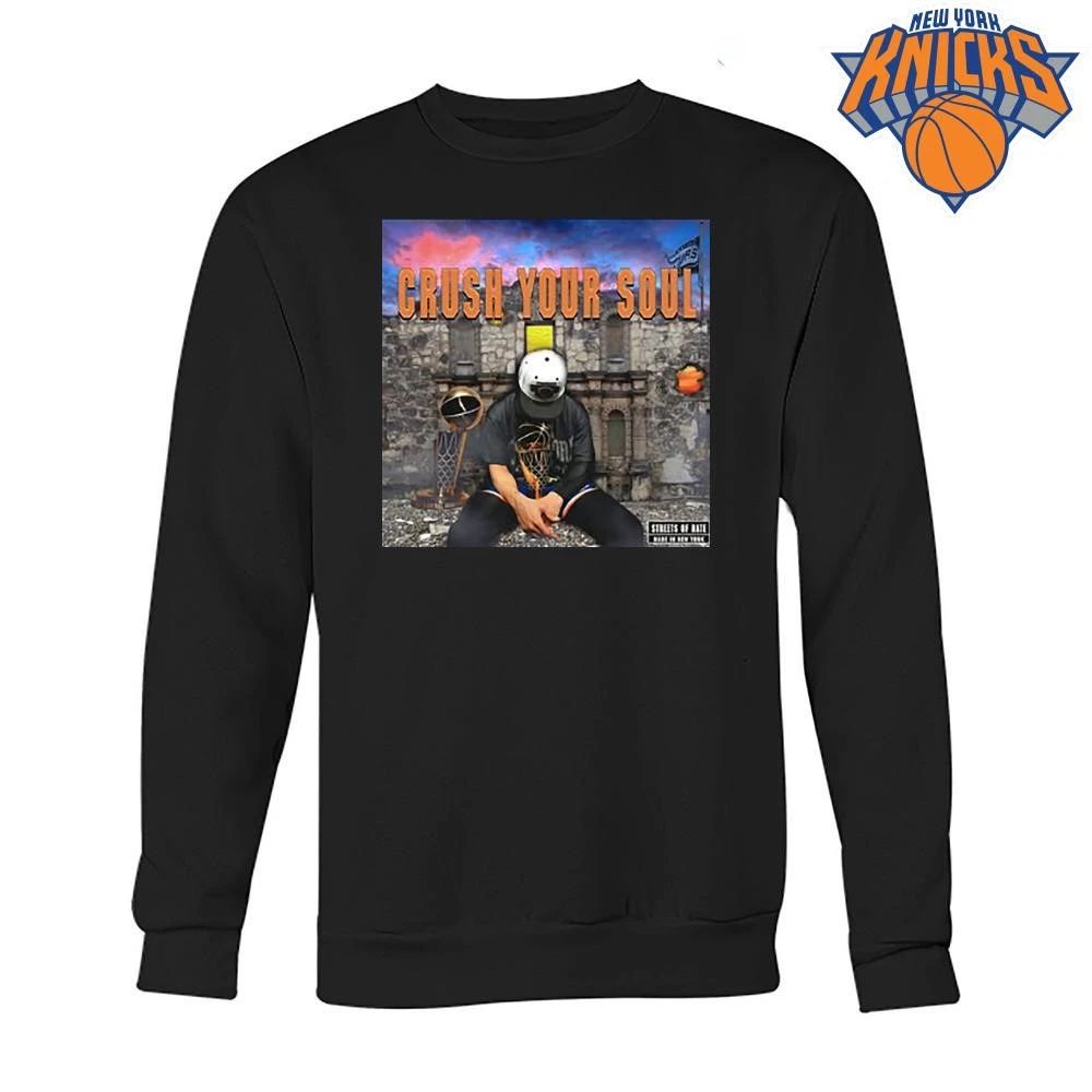 New York Knicks Champions NBA 2026 Crush Your Soul Streets Of Hate Championship Trophy Shirt
