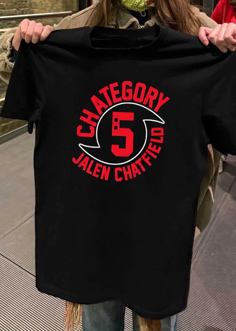 NHL Player Apparel, Jalen Chatfield Chategory 5 Carolina Hurricanes T-Shirt
