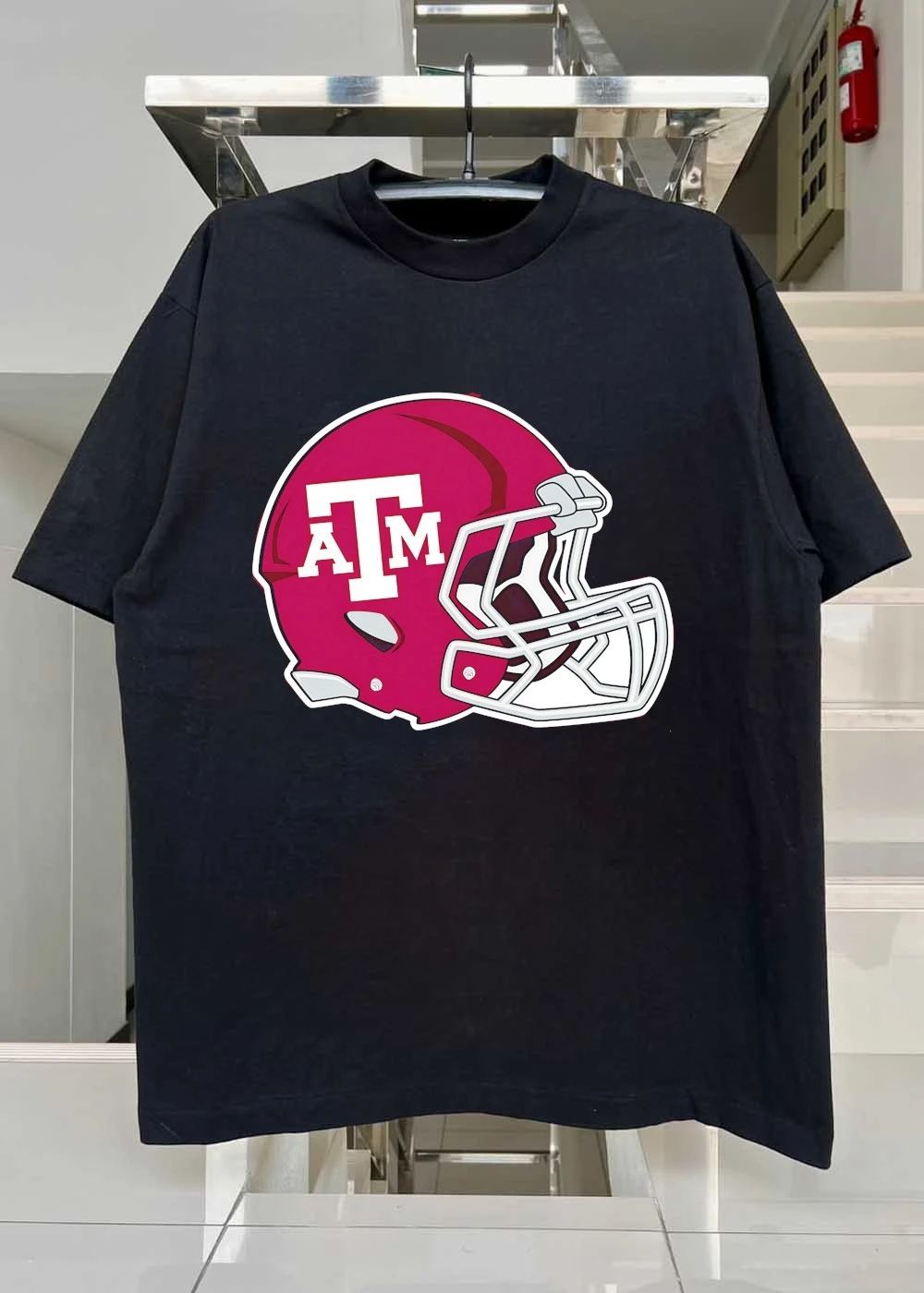 Texas A&M American Football helmet shirt