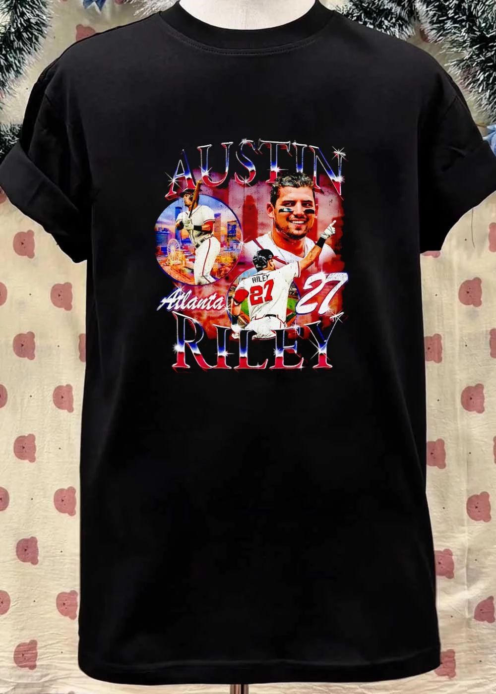 Jomboy Players Austin Riley Atlanta Braves T-Shirt
