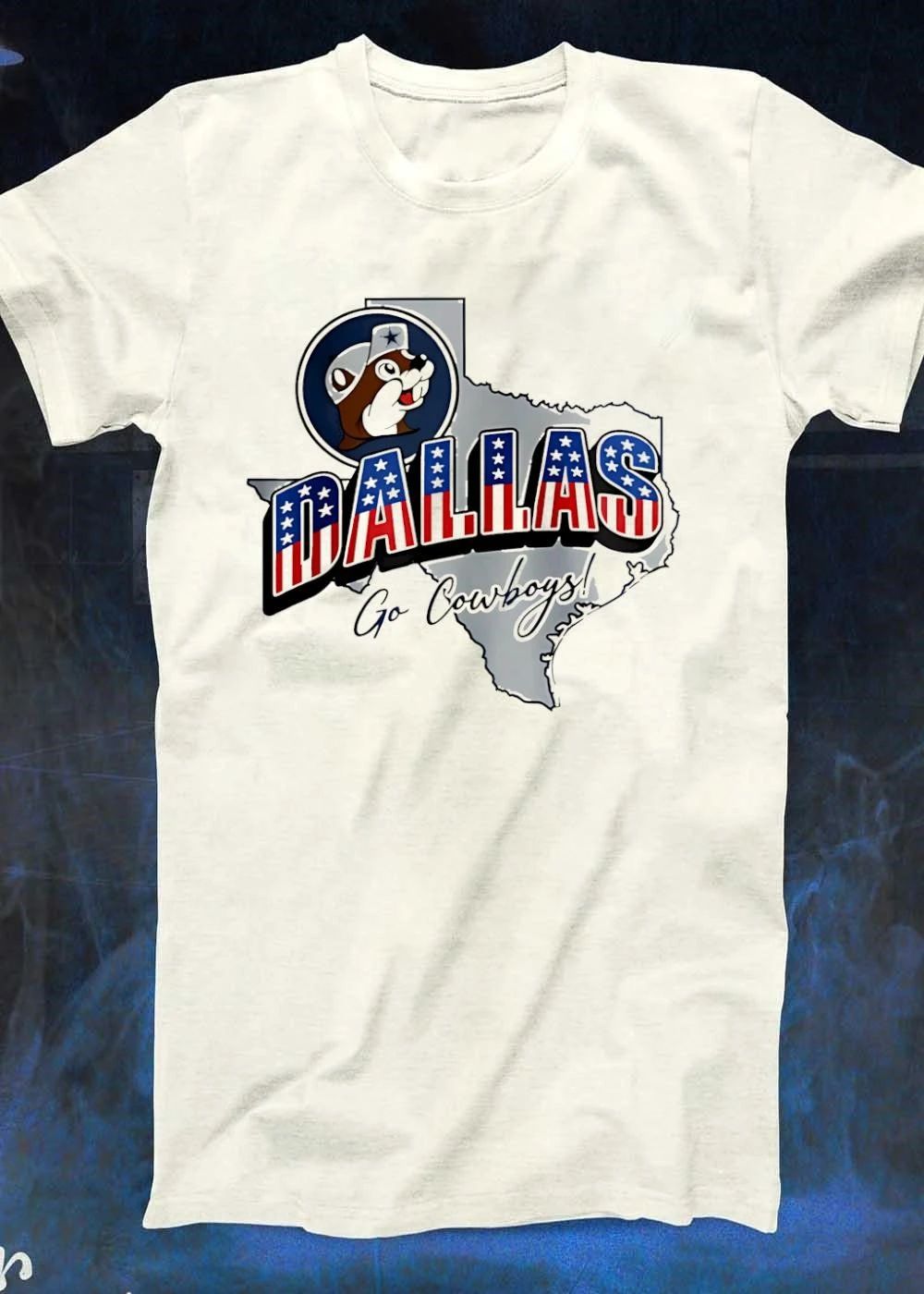 Dallas Cowboys x Buc-ee’s Patriotic map shirt