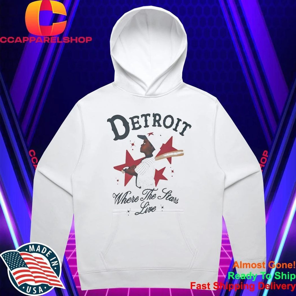 Detroit Where The Stars Live Shirt