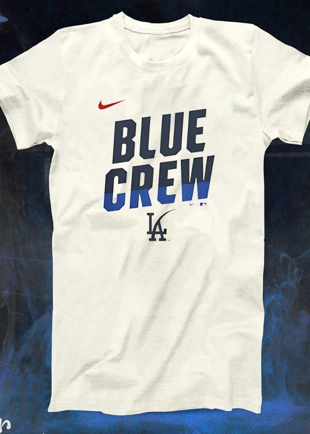 MLB Los Angeles Dodgers Blue Crew T-Shirt