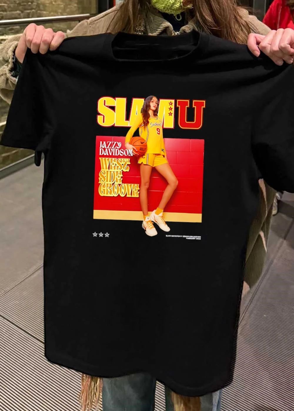 Slam University Jazzy Davidson West Side Groove Southern Cal Basketball Shirt