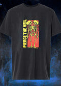 Pierce The Veil Two-Headed Skeleton Red Target 2026 Merch Shirt