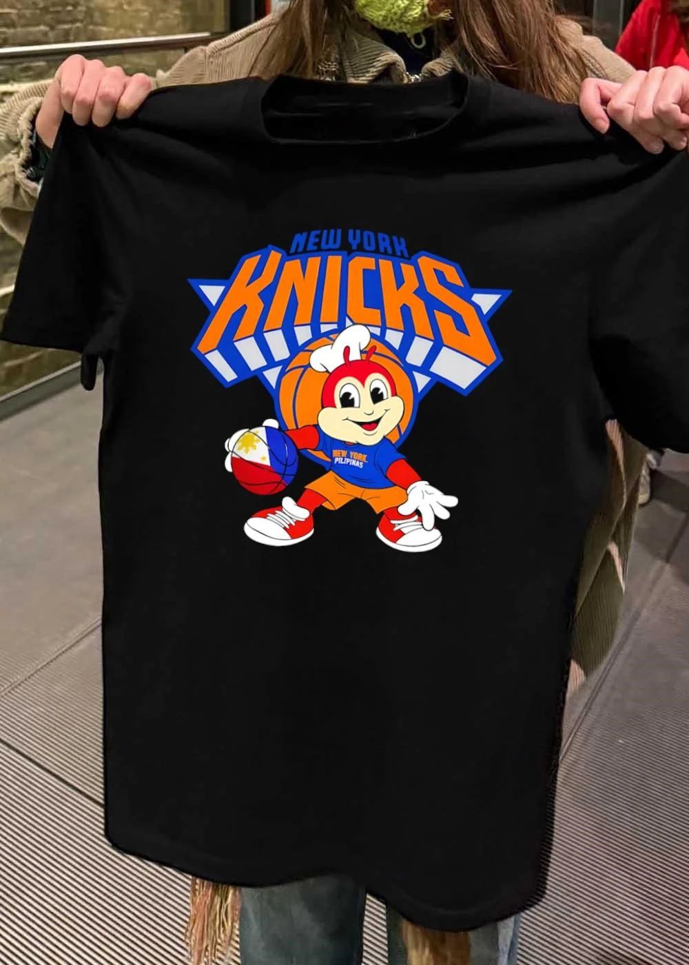 Jollibee Playing Basketball New York Pilipinas Knicks Shirt