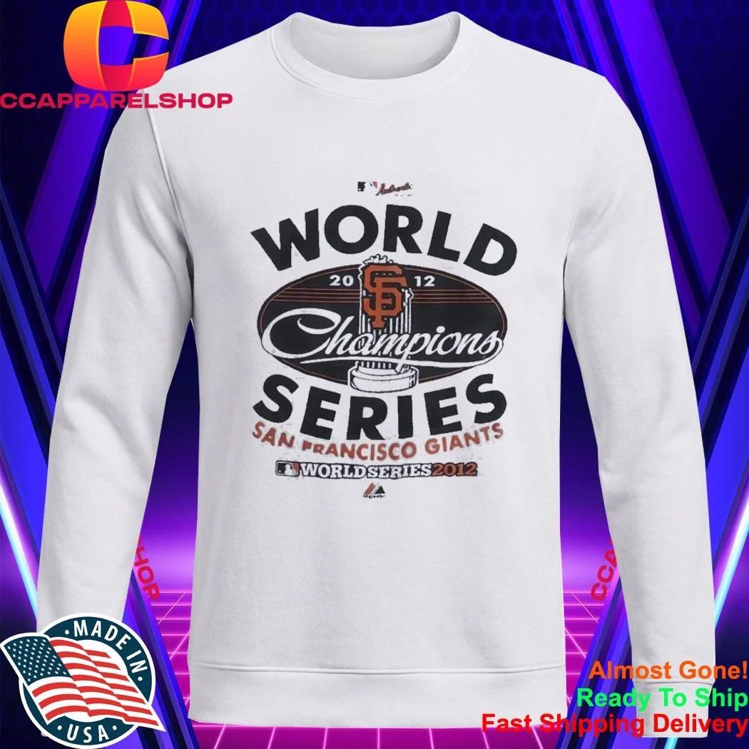 San Francisco Giants World Series Champions 2012 Baseball Trophy Shirt