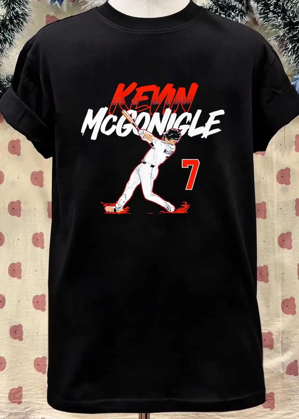Kevin McGonigle Number 7 Detroit Tigers Baseball Player shirt