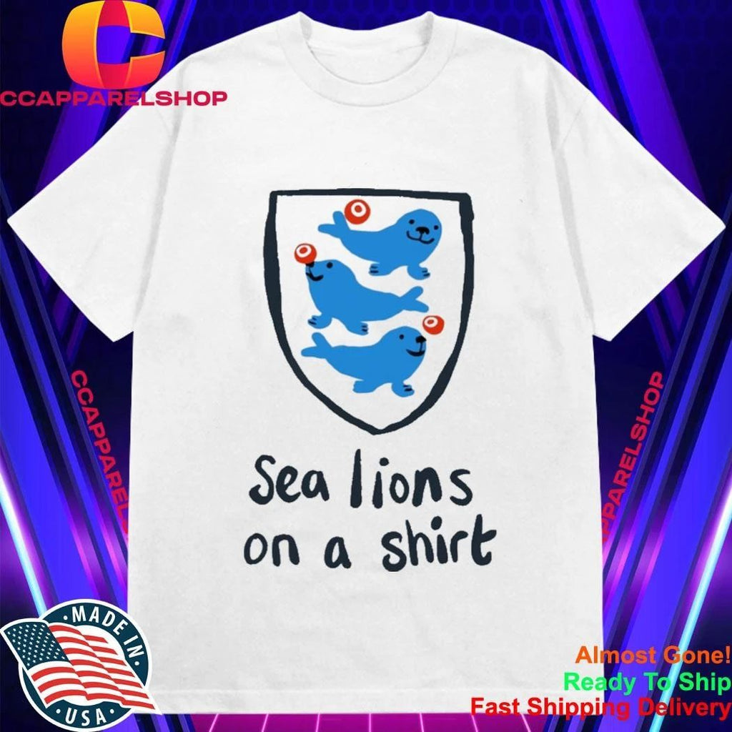 Olaf Falafel Sea Lions On A Shirt Shirt