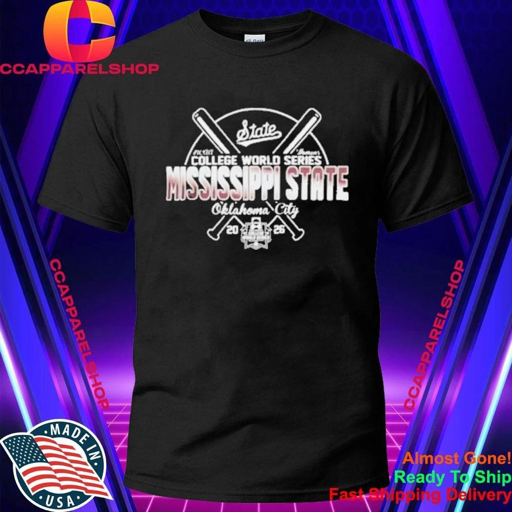 Mississippi State Bulldogs Softball 2026 College World Series Shirt